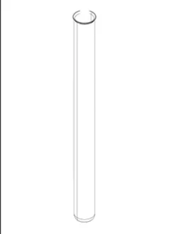 Ersatz-Quarzglasrohr D44 X 504,5 Mit Bördelrand Von OASE (Art.Nr. 27586)