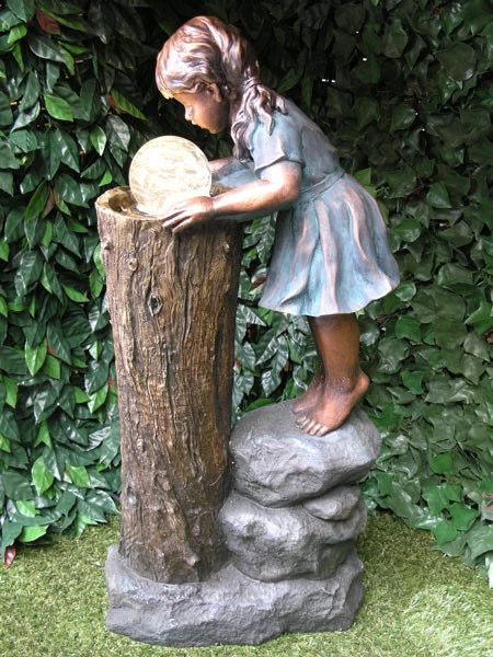 Brunnen 'Zhisheng, Die Zauberin' Aus Polystone (Art.Nr. Gr810) 2 Brunnen 'Zhisheng, Die Zauberin' Aus Polystone (Art.Nr. Gr810) – Bild 2