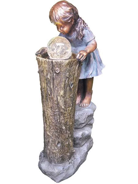 Brunnen 'Zhisheng, Die Zauberin' Aus Polystone (Art.Nr. Gr810) 1 Brunnen 'Zhisheng, Die Zauberin' Aus Polystone (Art.Nr. Gr810)