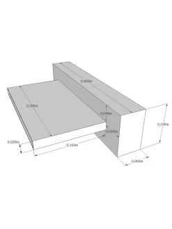 Wasserfall "Antigua" (Art.Nr. AG-ew1111) -Gartenpflanzen Verkauf EW1111Bemassung1 1280x1280