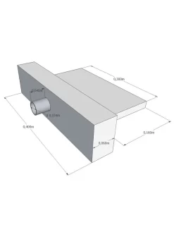 Wasserfall "Antigua" (Art.Nr. AG-ew1111) -Gartenpflanzen Verkauf EW1111Bemassung2 1280x1280