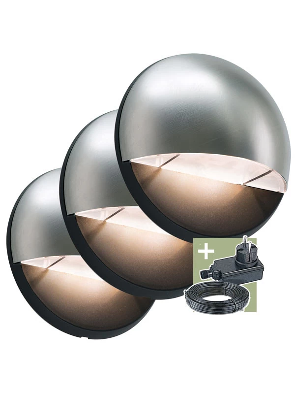 Wandstrahler Komplettset 'Aron' Von Ludeco (Art.Nr. PL5013) 1 Wandstrahler Komplettset 'Aron' Von Ludeco (Art.Nr. PL5013)