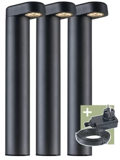 Gartenleuchten Komplettset 'Oskar' Von Ludeco (Art.Nr. PL1023)