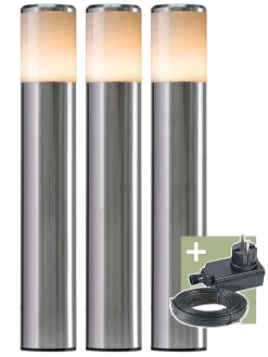 Gartenleuchten Komplettset 'Sten' Von Ludeco (Art.Nr. PL1013)