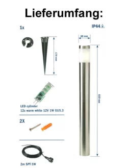 Gartenleuchte 'Atila' Von Garden-Lights (Art.Nr. 4025601) 5 Gartenleuchte 'Atila' Von Garden-Lights (Art.Nr. 4025601) -Gartenpflanzen Verkauf attila 3 76124 2 1280x1280