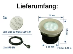 Einbauleuchte 'Brevus' Von Garden-Lights (Art.Nr. 2520601) -Gartenpflanzen Verkauf brevus led 78537 2 1280x1280