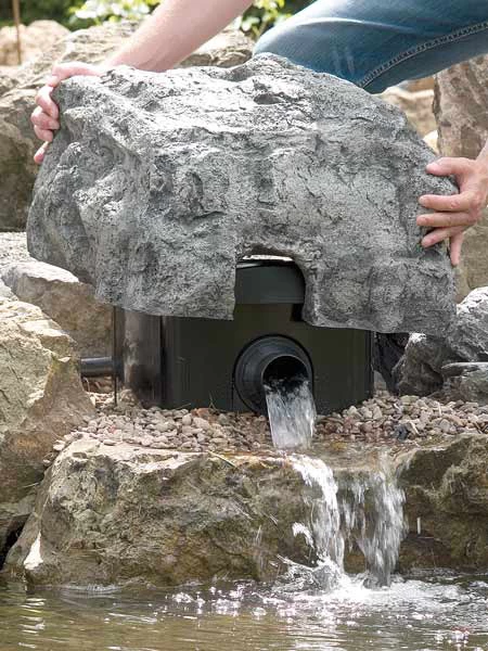 Abdeckfelsen 'FiltoMatic Cap L' (Art.Nr. 50268) 1 Abdeckfelsen 'FiltoMatic Cap L' (Art.Nr. 50268)