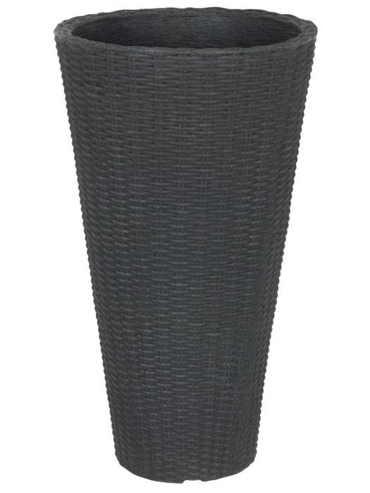 Pflanzkübel Geflecht-Dekor 1 Pflanzkübel Geflecht-Dekor