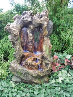 Wasserfall-Brunnen Taki aus Polystone (Art.Nr. Gr917)