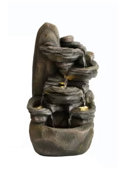 Wasserspiel 'Yi' Aus Polystone (Art.Nr. Gr961)