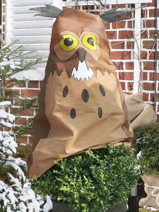 Winterschutz Vlieshaube Eule "Ela" (Art.Nr. Vi28874) 2 Winterschutz Vlieshaube Eule "Ela" (Art.Nr. Vi28874) – Bild 2